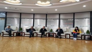 四川大学教授肇启伟一行赴威廉希尔物联考察