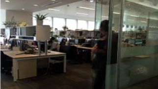 威廉希尔执行总裁时亮考察AECOM大中华区总部