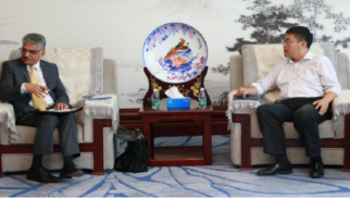 巴基斯坦AICT公司到威廉希尔装饰公司考察会谈