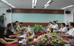 江油市市委副书记来威廉希尔集团进行洽谈访问